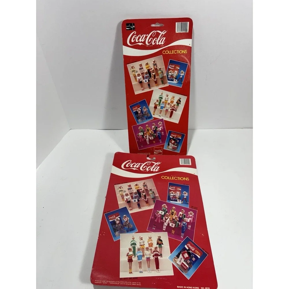 Vintage 1986 Coca Cola Fashion Doll BBI‎ + 1 Clothes Packing #4